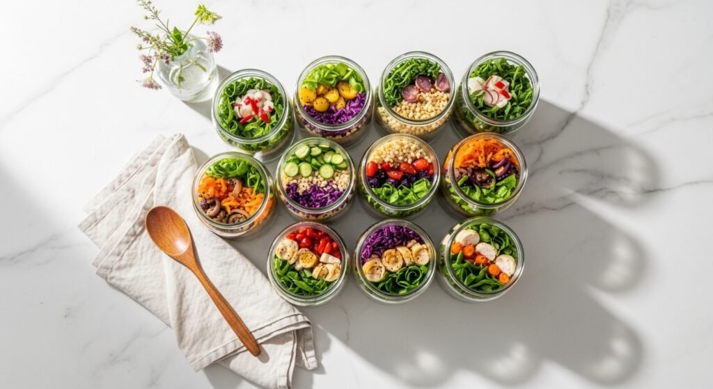 24 Elegant Work Lunch Ideas in a Jar for Easy On-the-Go Meals
